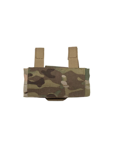 Odhazový vak BELT připevněný na MOLLE pro odhoz zásobníků při přebíjení, multicam