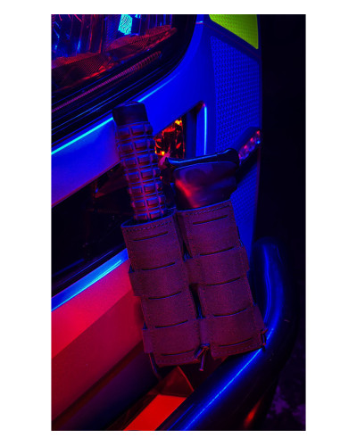 Samosvorné pouzdro na služební pouta s MOLLE uchycením