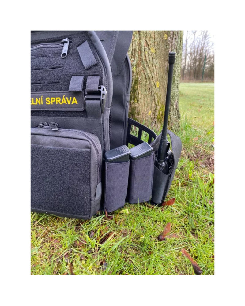 Nízkoprofilová sumka na pistolový zásobník z pruženky a hypalonu