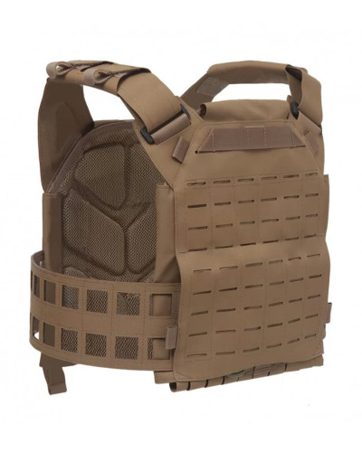 Nosič balistických plátů s laser cut MOLLE vazbou – přední pohled