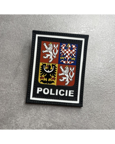 NÁŠIVKA LASERCUT ZNAK POLICIE BAREVNÝ