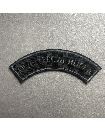 nášivka lasercut police prvosledová hlídka