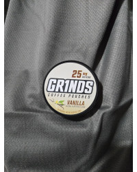 grinds kávové sáčky s 25 mg kofeinu a příchutí vanilky