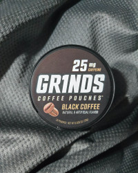 GRINDS 25mg BLACK COFEE