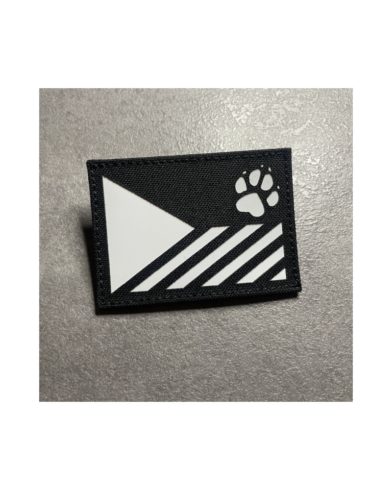 nášivka neboli patch s českou vlajkou pro psovody k-9
