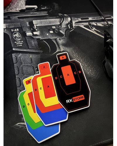 Rx Dry fire Target sticker