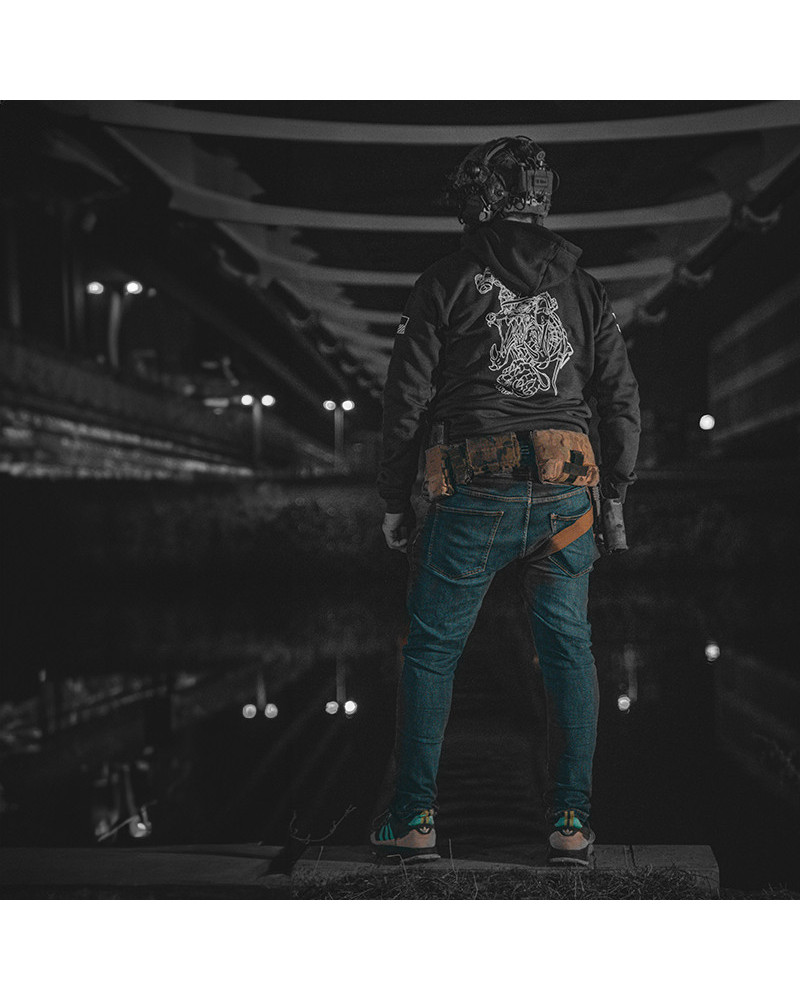 Horizontální IFAK zdravotnické pouzdro s MOLLE uchycením pro vestu nebo opasek