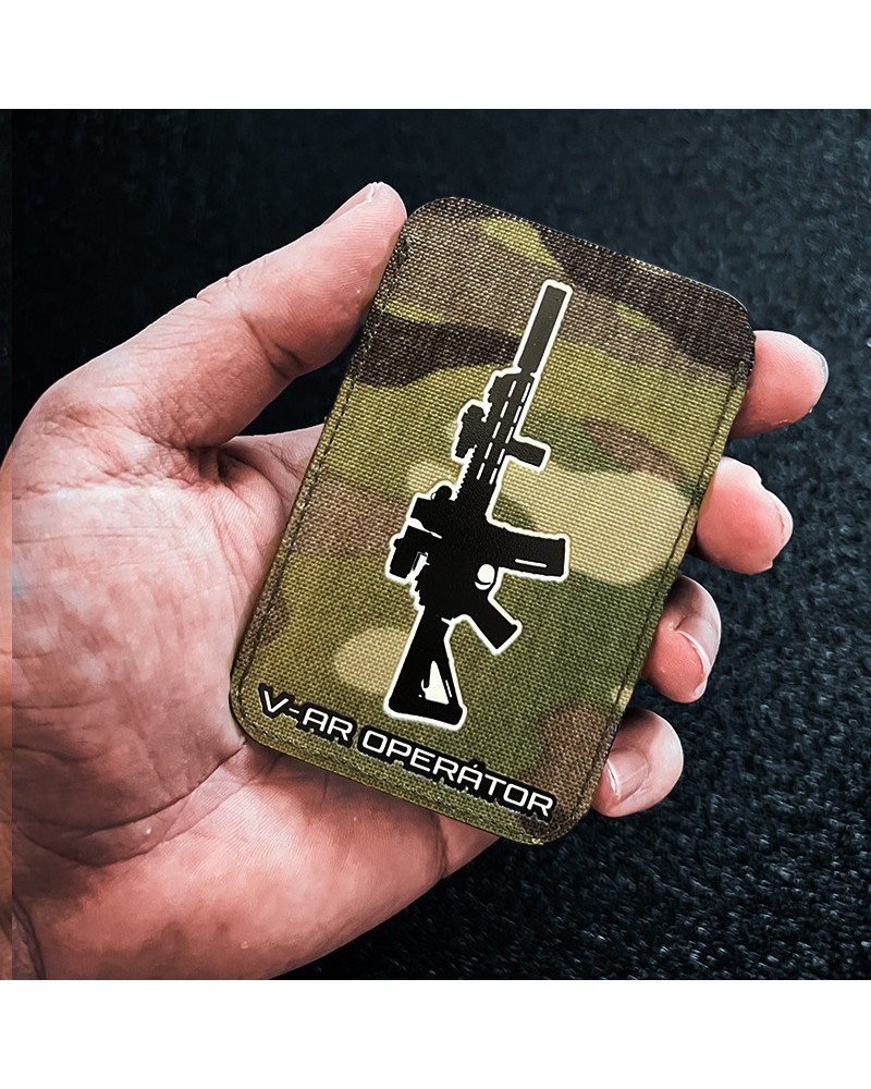 V-AR Operátor card holder