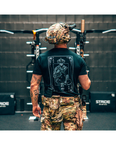 Tričko EARN YOUR STRIPES – DTS COLLAB od firmy The trace