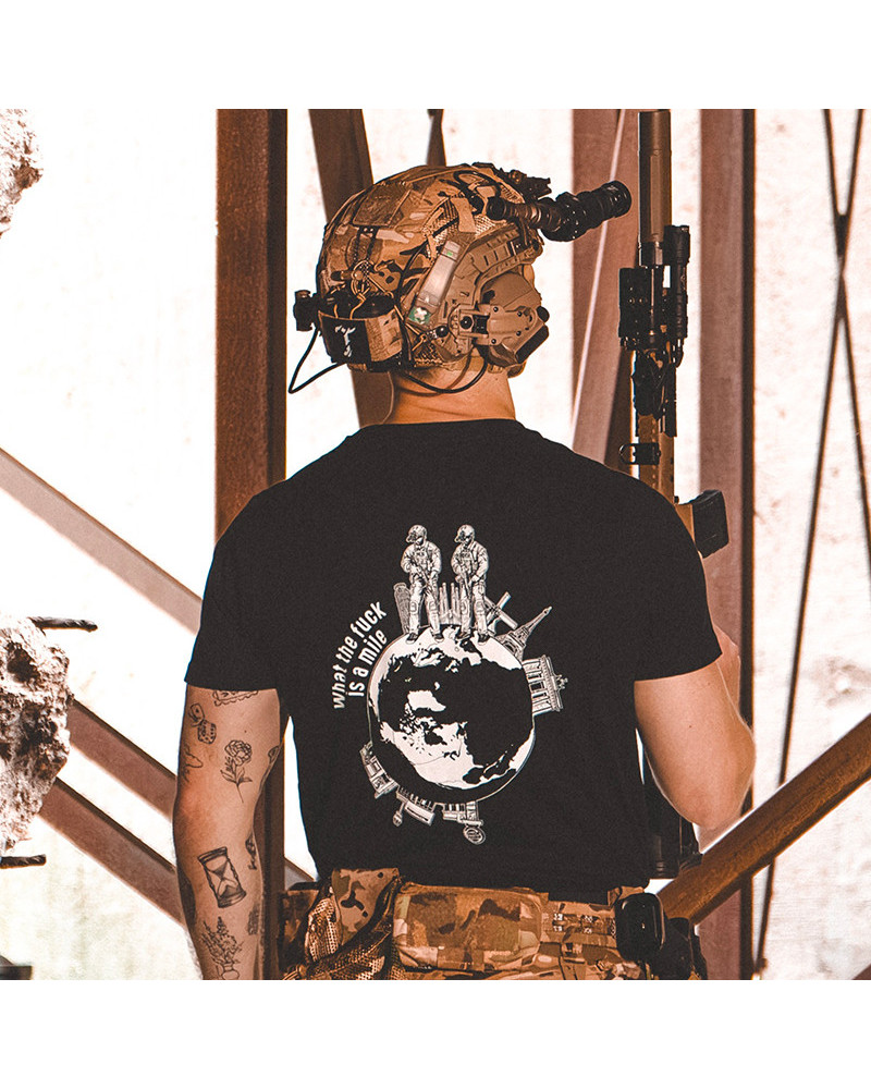 Tričko Wtf is a mile