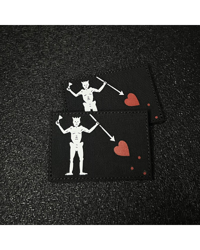 Blackbeard Flag Patch