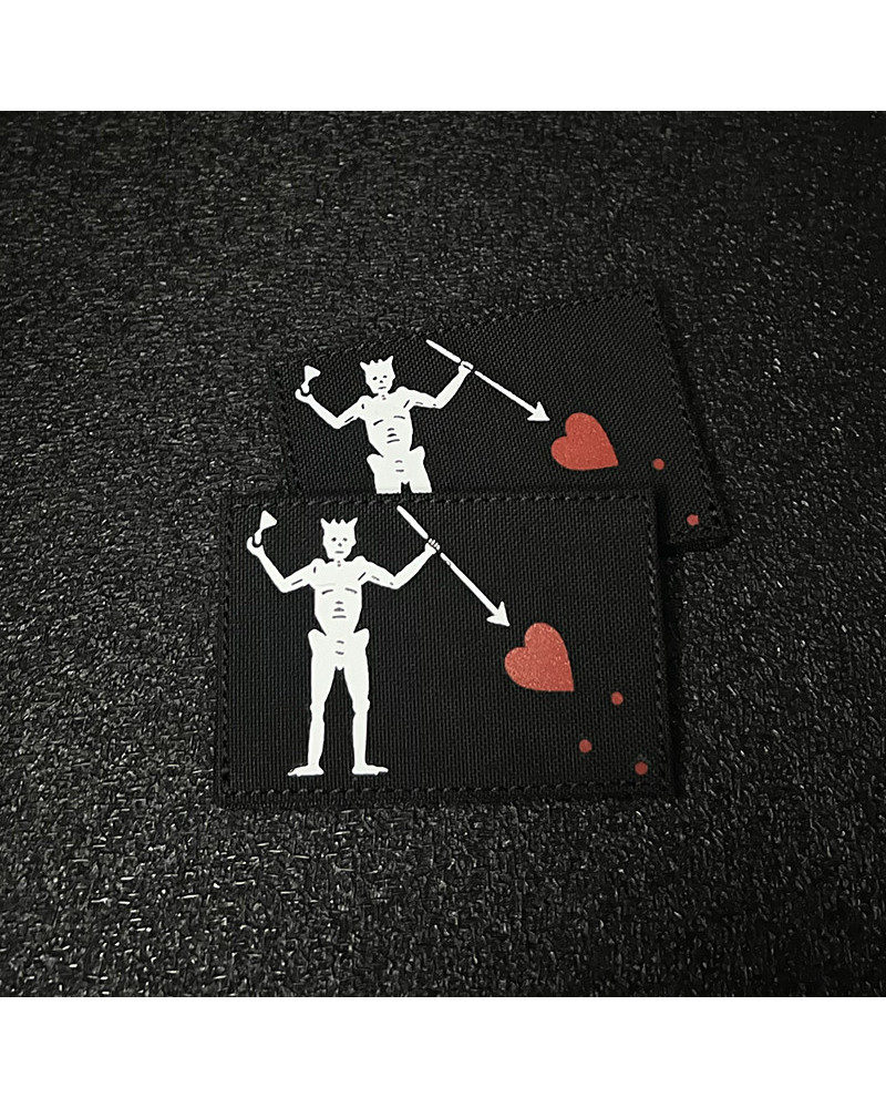 Blackbeard Flag Patch