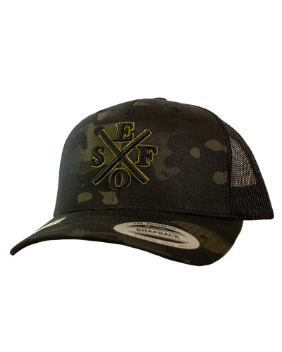 Trucker ExSOF Multicam black green