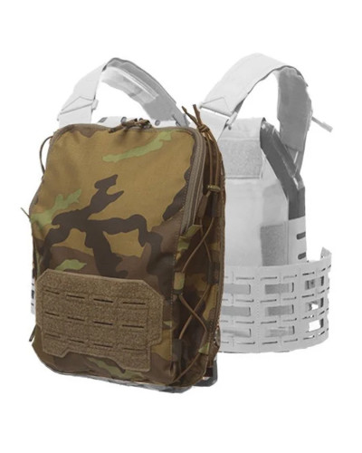 Zádová platforma na nosič plátů s hlavní úložnou kapsou