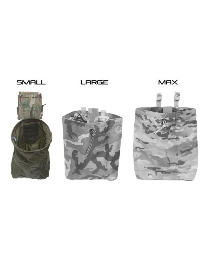 Taktický odhazován s MOLLE uchycením pro vesty a opasky, rozměry 250x170x75 mm