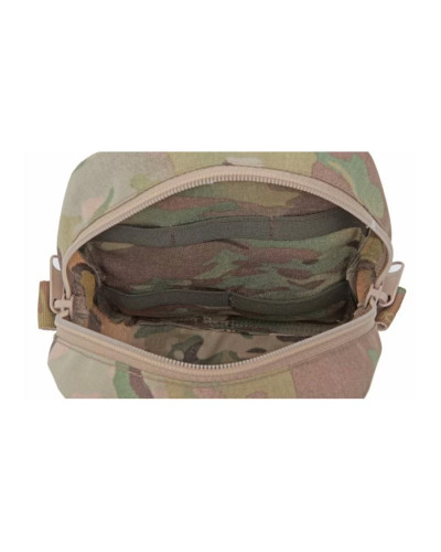 Taktické MOLLE pouzdro s robustním zipem a vnitřními elastickými pásky