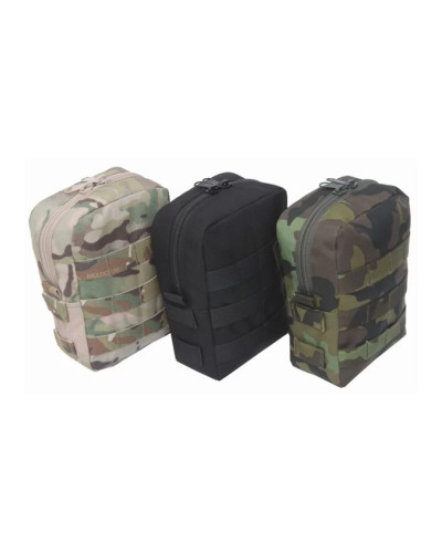 Taktické MOLLE pouzdro s robustním zipem a vnitřními elastickými pásky